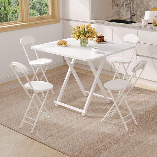 Small wooden folding table and - wooden,