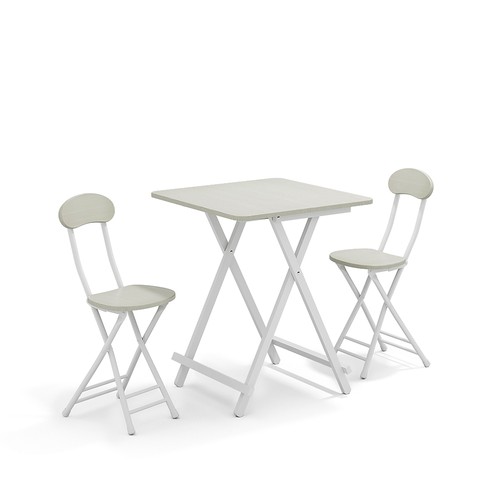 Folding table with chairs - 2,