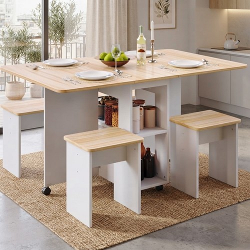 Modern red oak - oak, dining