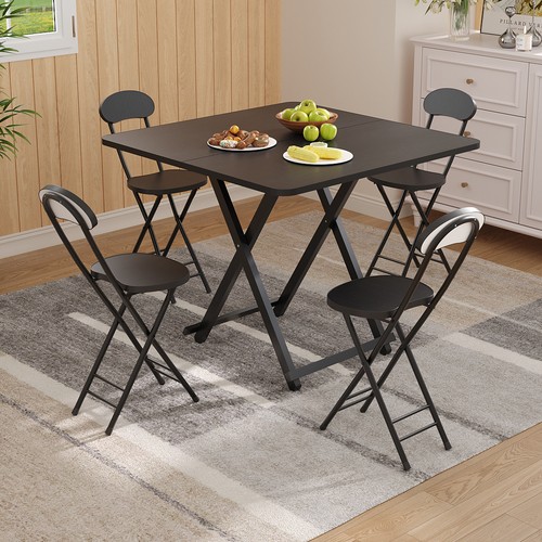 Portable folding dining table - dining,