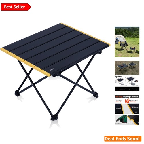 Compact black picnic - picnic, table