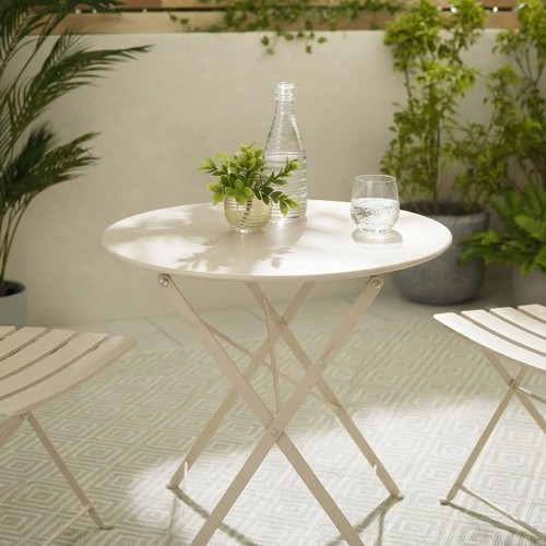 Stylish seater cream metal - stylish,