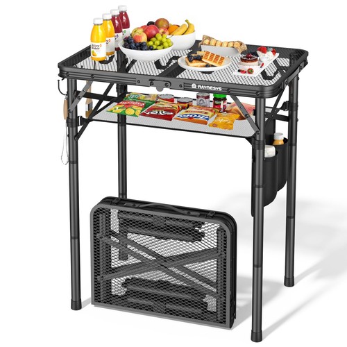 Folding grill table for - grill,
